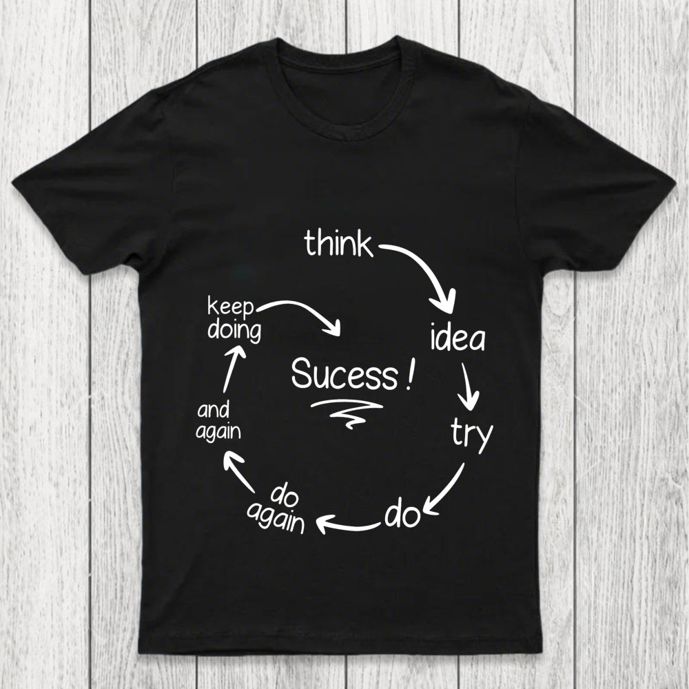 Cycle Of Success Chicluma T Shirt