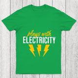 Plays With Electricity Chicluma T Shirt
