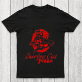 Surfer Cat Pizza Chicluma T Shirt