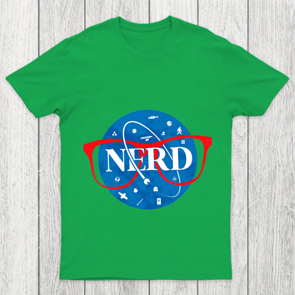 Nerdy Space Patch Chicluma T Shirt