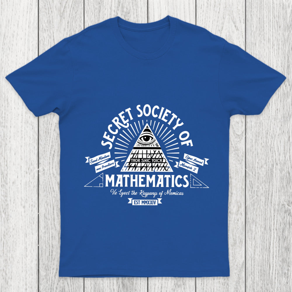 Illumathnati   Secret Society Of Math Chicluma T Shirt