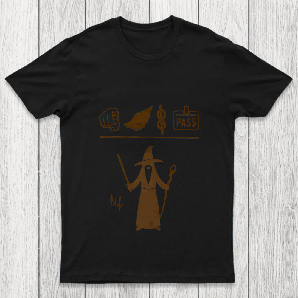 Wizard Hieroglyphs Chicluma T Shirt