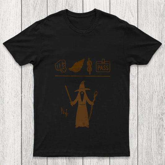 Wizard Hieroglyphs Chicluma T Shirt