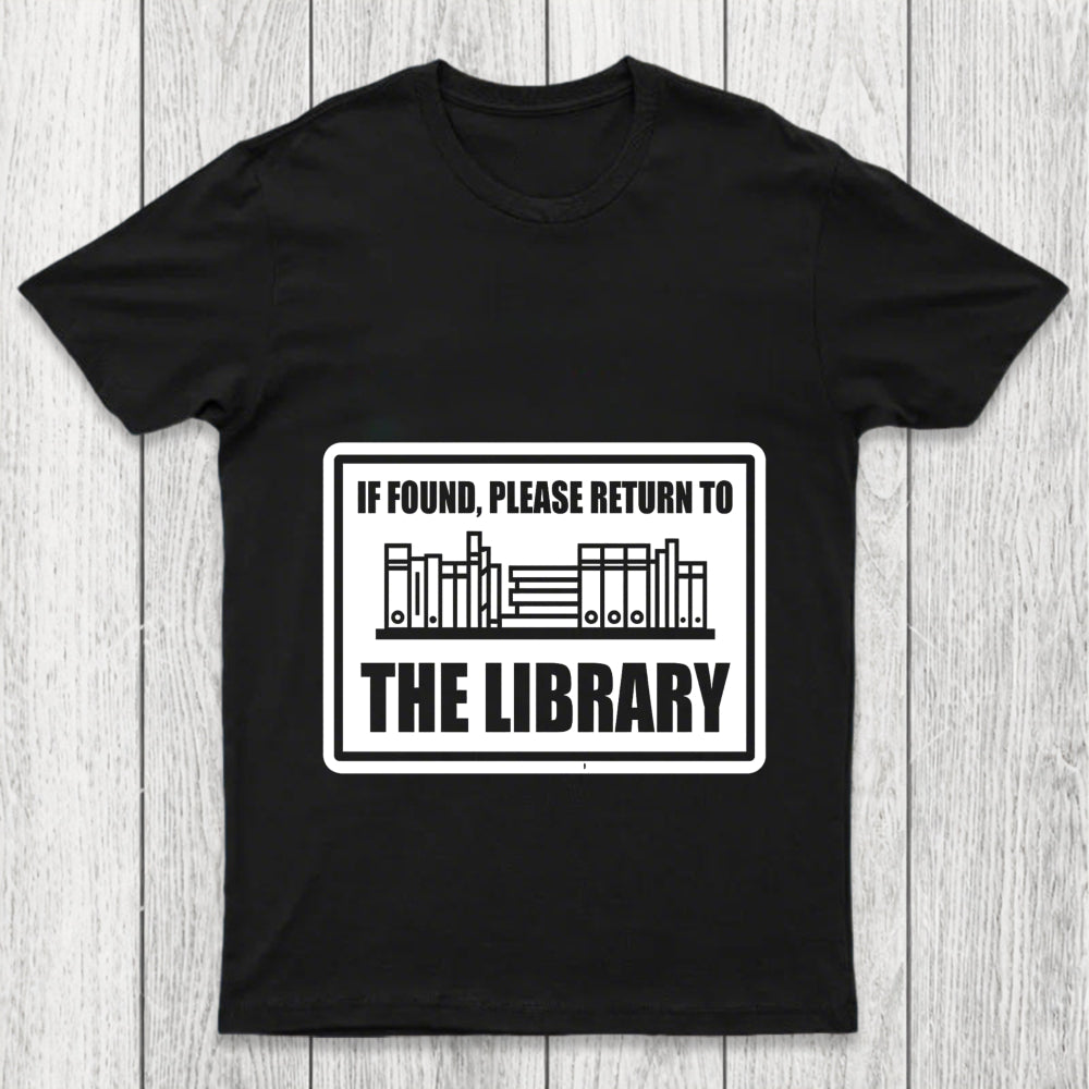 Return To The Library Chicluma T Shirt