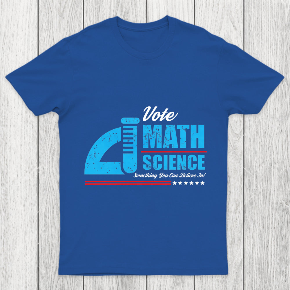 Vote Math Science Chicluma T Shirt