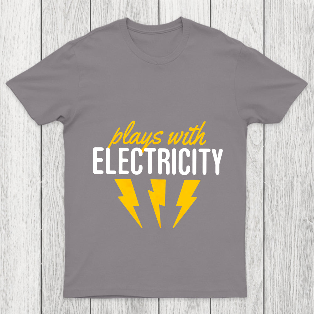 Plays With Electricity Chicluma T Shirt