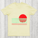 Third Earth Retro Fantasy Sunset Chicluma T Shirt