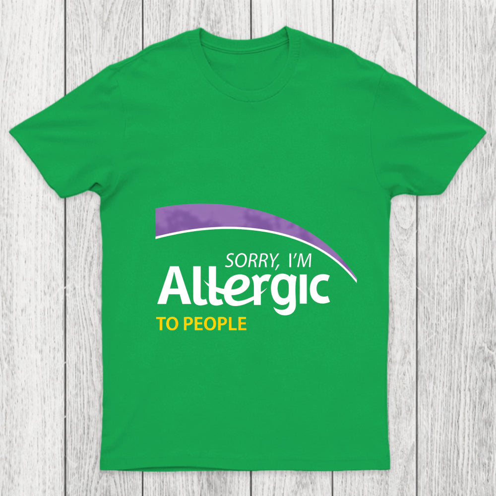 Allergic To People Chicluma T Shirt