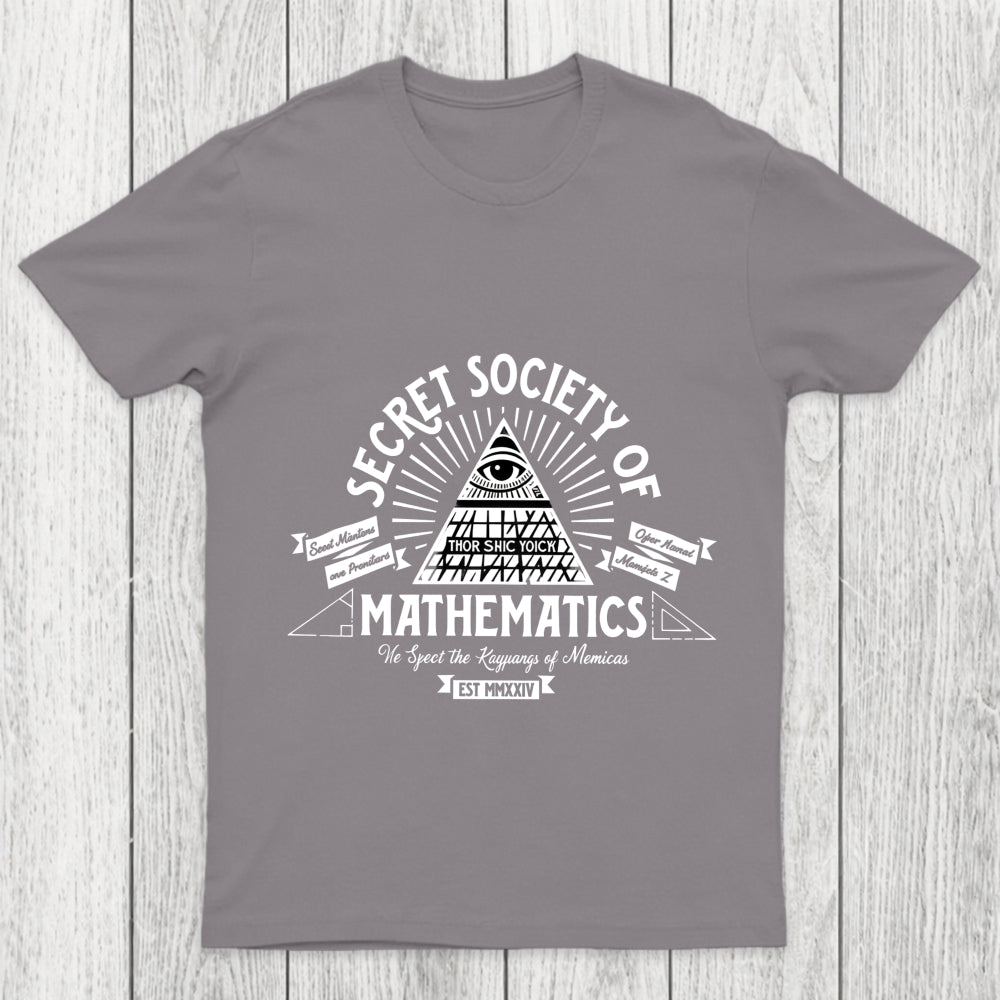 Illumathnati   Secret Society Of Math Chicluma T Shirt