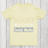 Books Are My Social Media Chicluma T Shirt