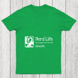 Nerd Life Dungeons Crawler Chicluma T Shirt