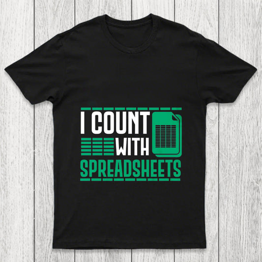 Funny Spreadsheet Accountant Chicluma T Shirt