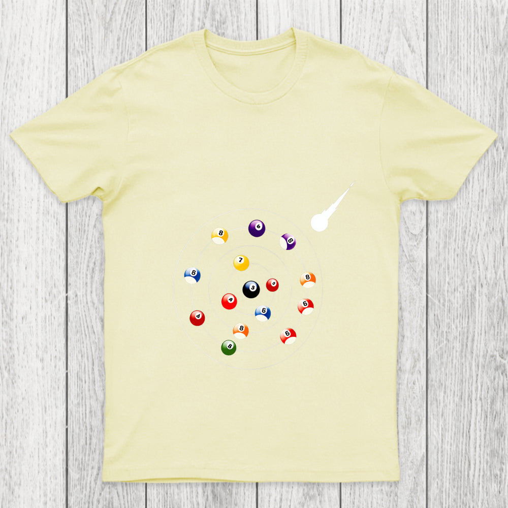 Pool Ball Solar System Chicluma T Shirt