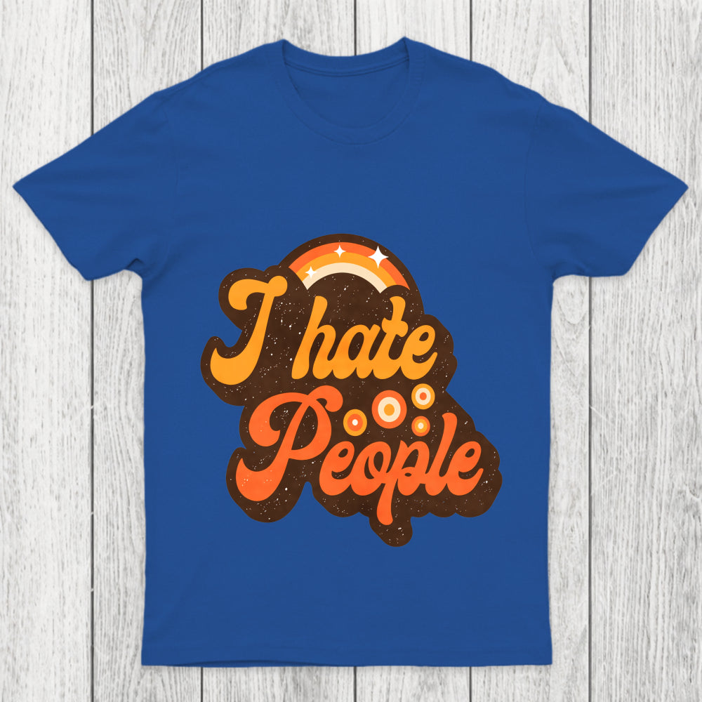 Vintage Hate People Chicluma T Shirt