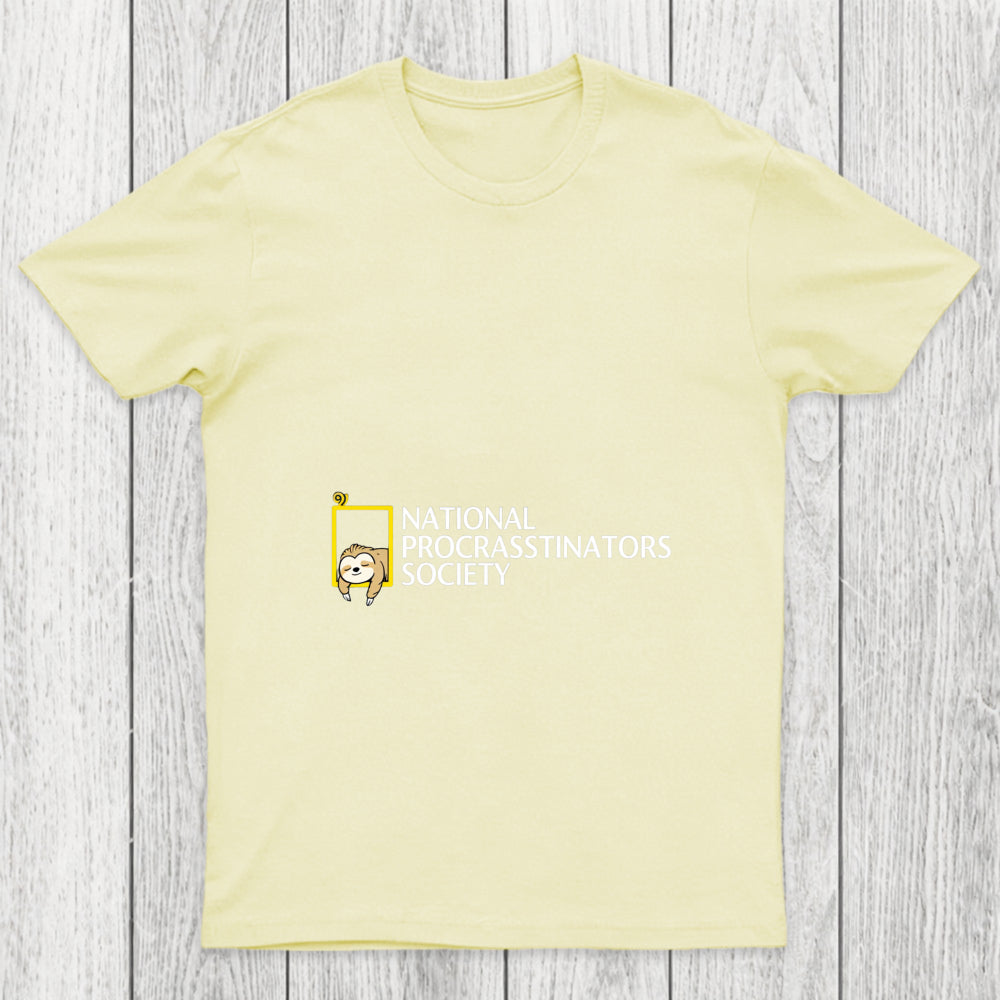 National Procrastinators Society Chicluma T Shirt