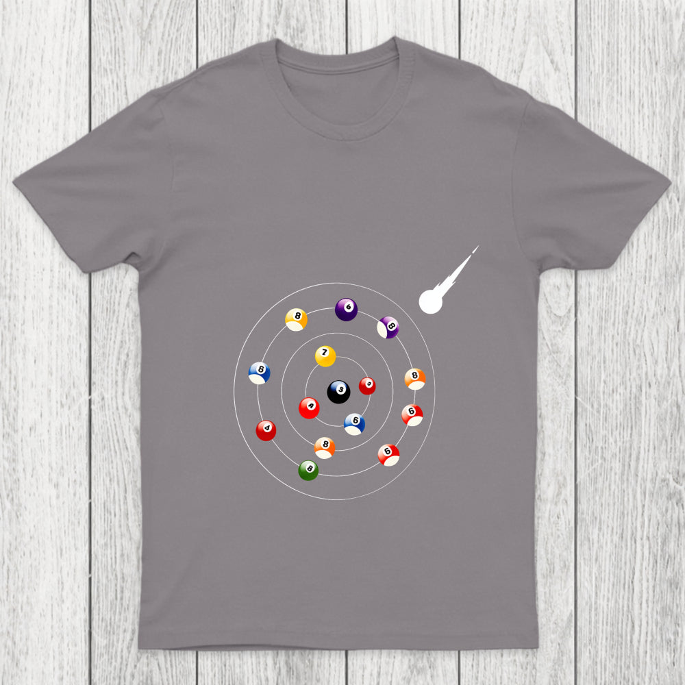 Pool Ball Solar System Chicluma T Shirt