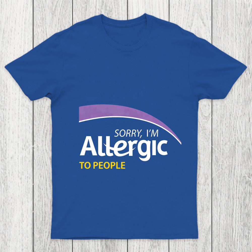 Allergic To People Chicluma T Shirt