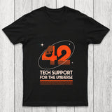 42 Tech Support For The Universe Chicluma T Shirt
