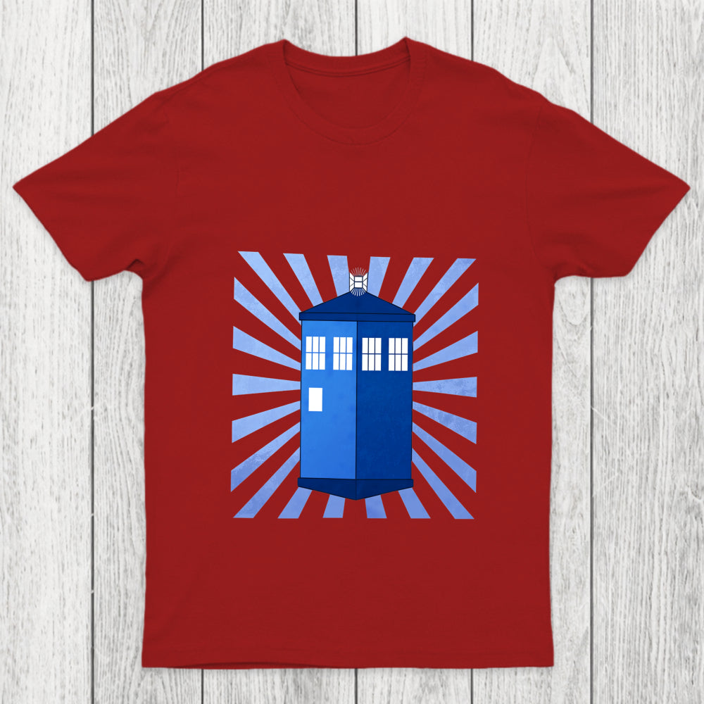 Tardis Stained Glass Chicluma T Shirt
