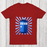 Tardis Stained Glass Chicluma T Shirt