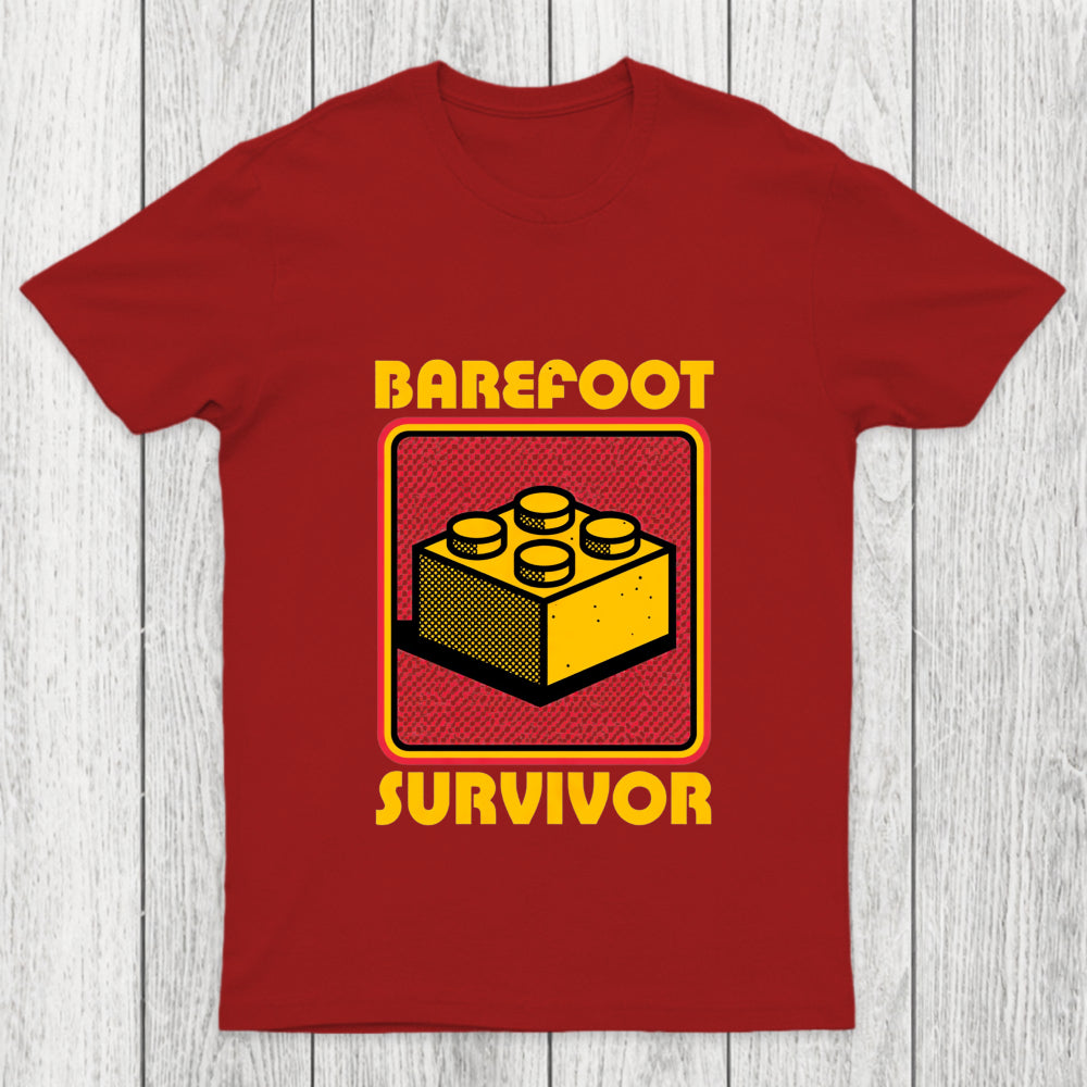 Foot Brick Survivor Chicluma T Shirt