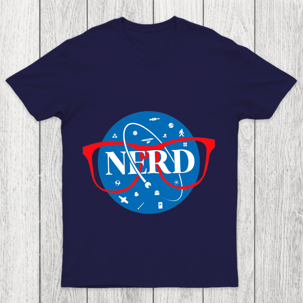Nerdy Space Patch Chicluma T Shirt