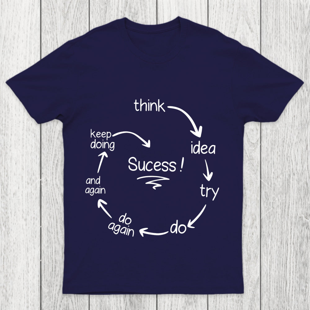 Cycle Of Success Chicluma T Shirt