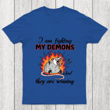 Demon Battle Chicluma T Shirt