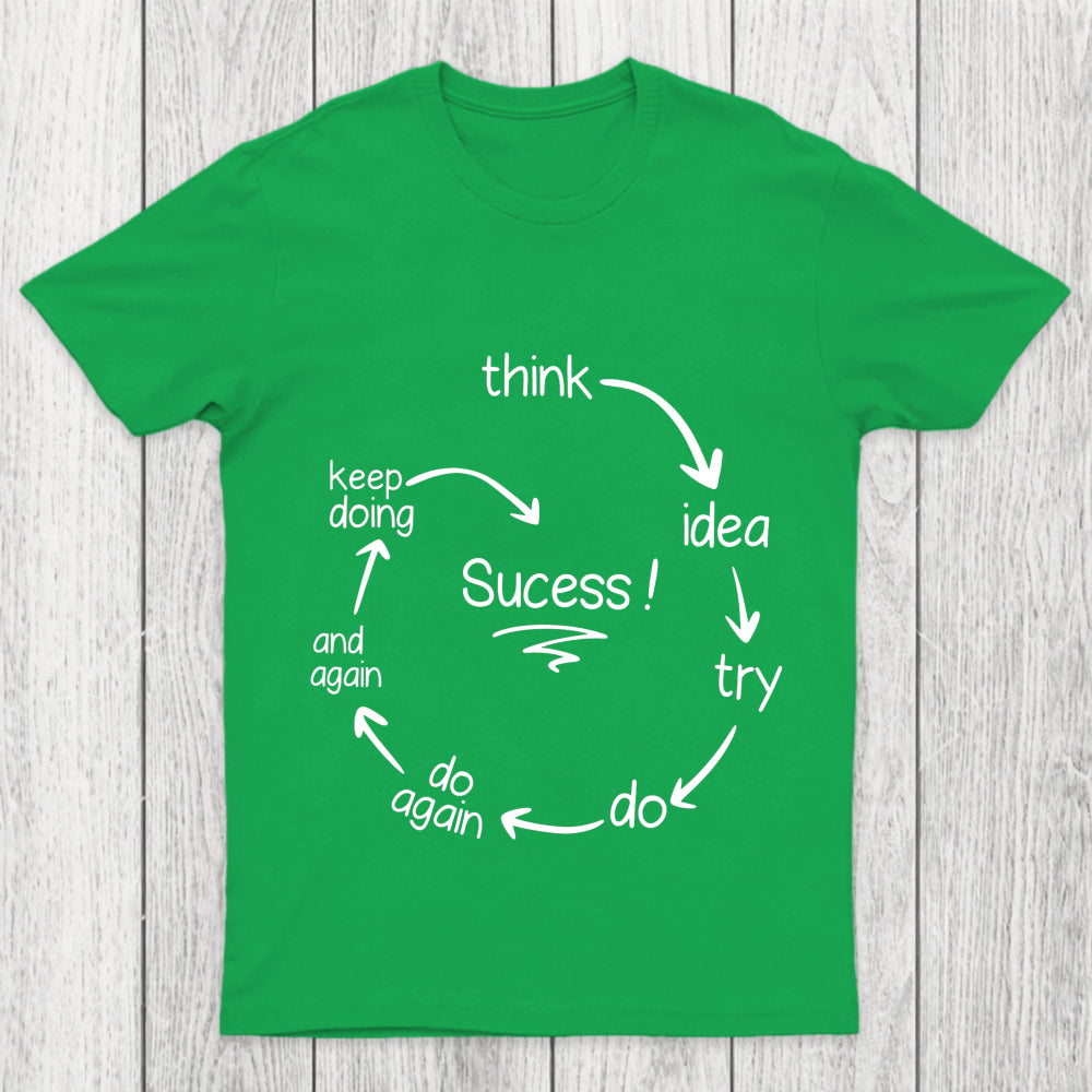 Cycle Of Success Chicluma T Shirt
