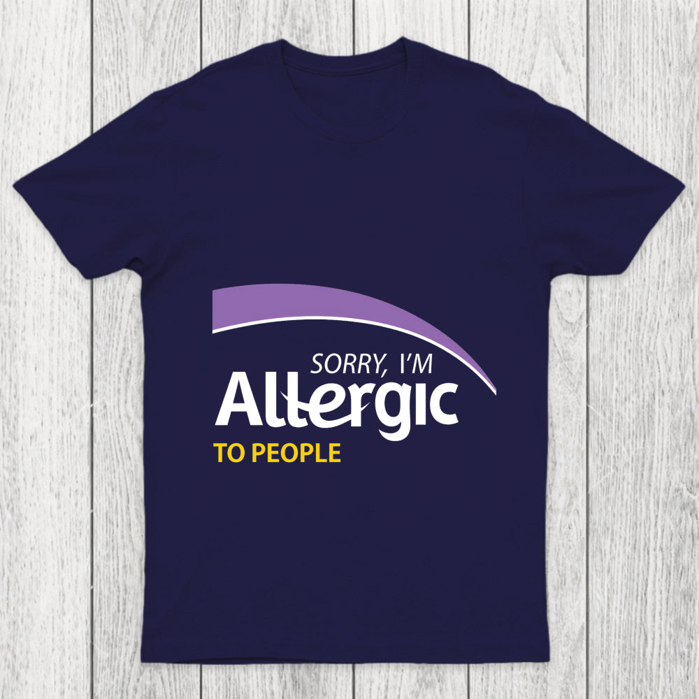 Allergic To People Chicluma T Shirt
