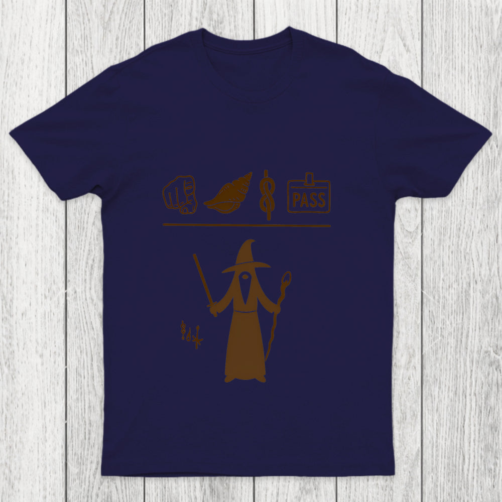 Wizard Hieroglyphs Chicluma T Shirt
