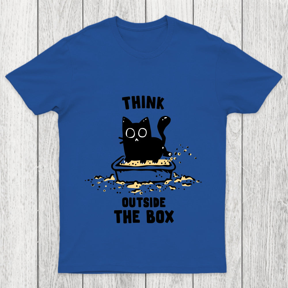 Think Outside The Cat Box Chicluma T Shirt