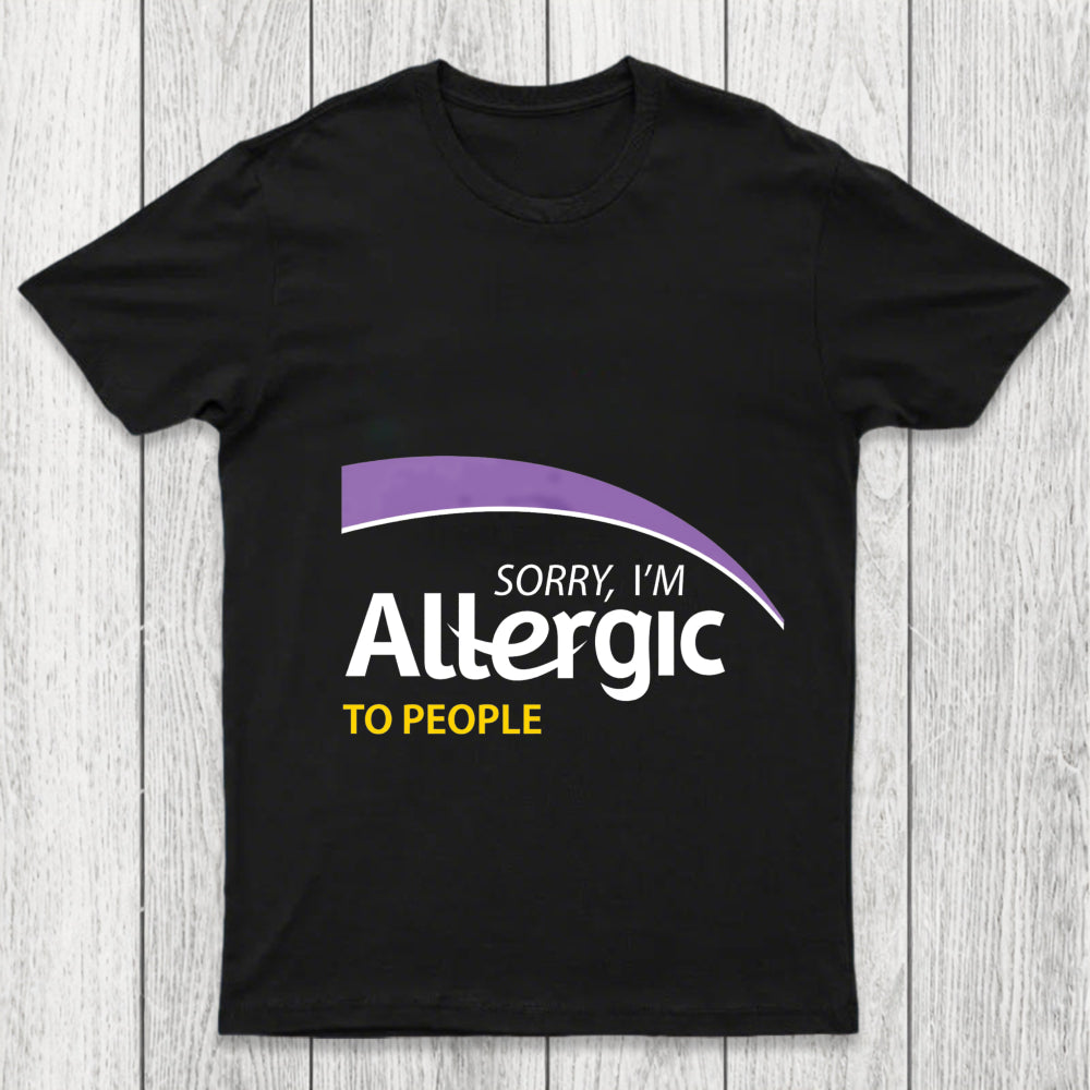 Allergic To People Chicluma T Shirt