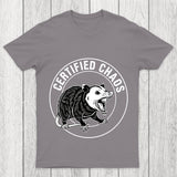 Certified Chaos Possum Emblem Chicluma T Shirt