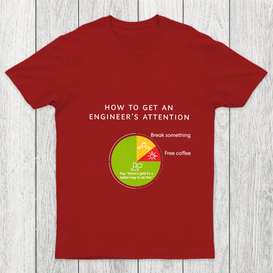 How To Get An Engineers Attention Chicluma T Shirt