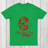 Surfer Cat Pizza Chicluma T Shirt