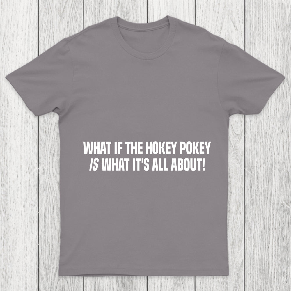 What If The Hokey Pokey Is What Its All About Chicluma T Shirt