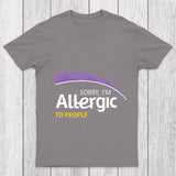 Allergic To People Chicluma T Shirt