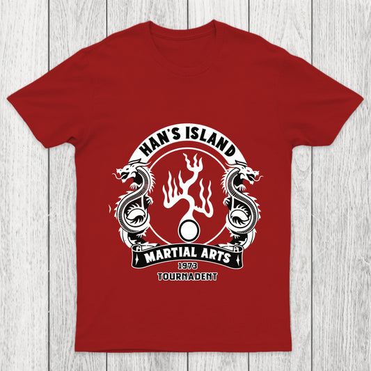 Han's Island Martial Arts Tournament Chicluma T Shirt
