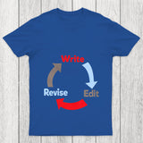 Write Edit Revise Repeat Chicluma T Shirt