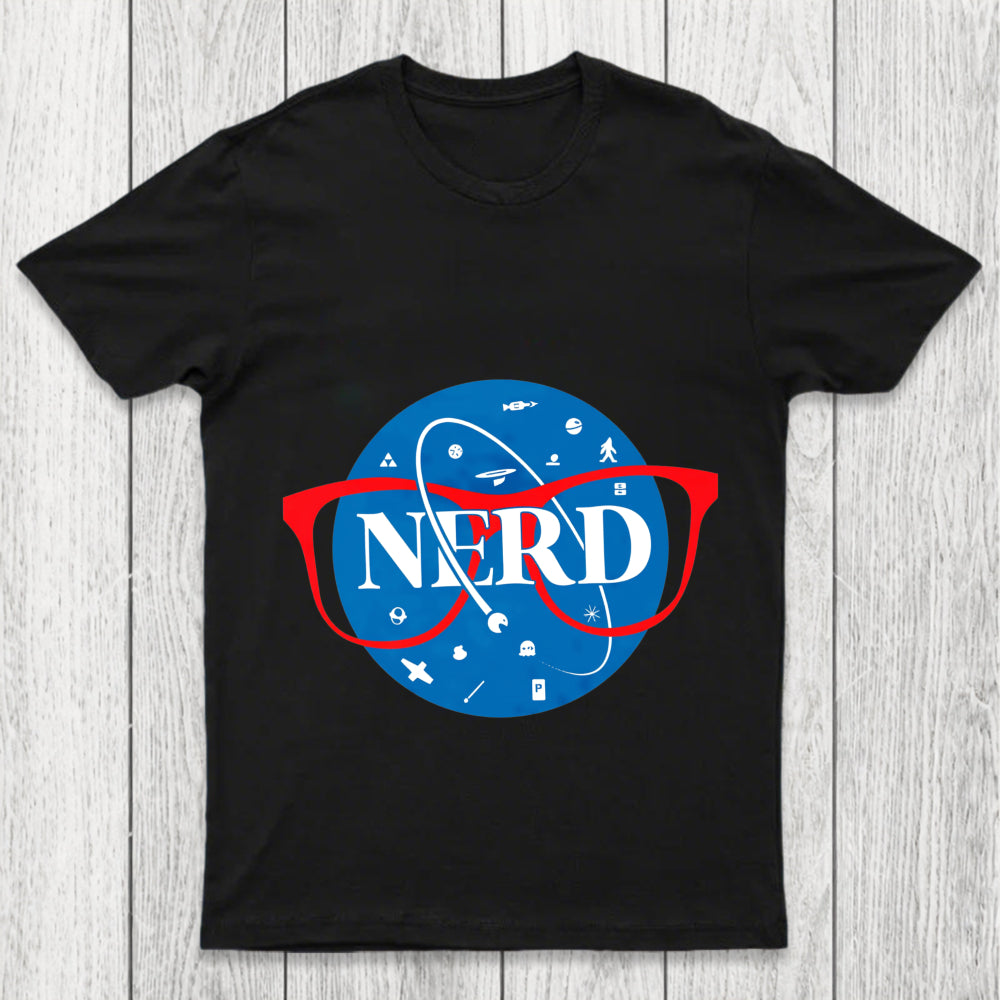 Nerdy Space Patch Chicluma T Shirt