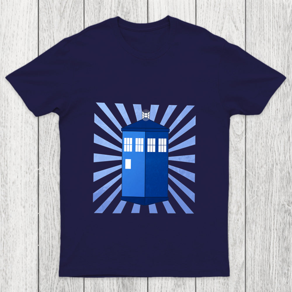 Tardis Stained Glass Chicluma T Shirt