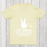 Live Long And Never Mess Around With Superglue Chicluma T Shirt