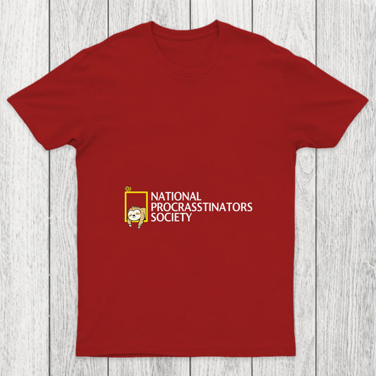 National Procrastinators Society Chicluma T Shirt
