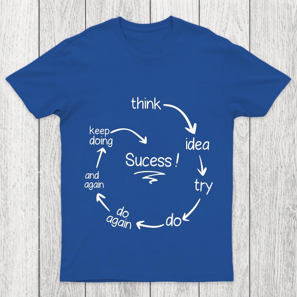 Cycle Of Success Chicluma T Shirt