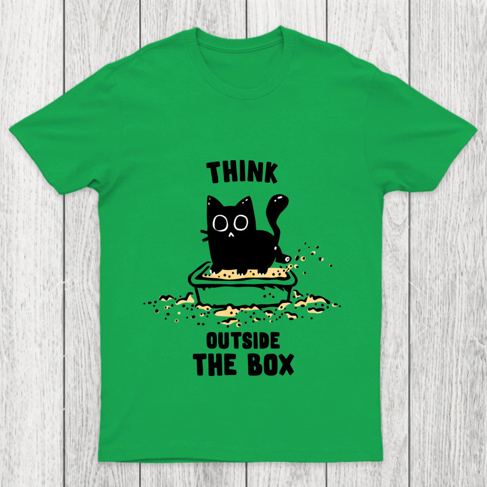Think Outside The Cat Box Chicluma T Shirt