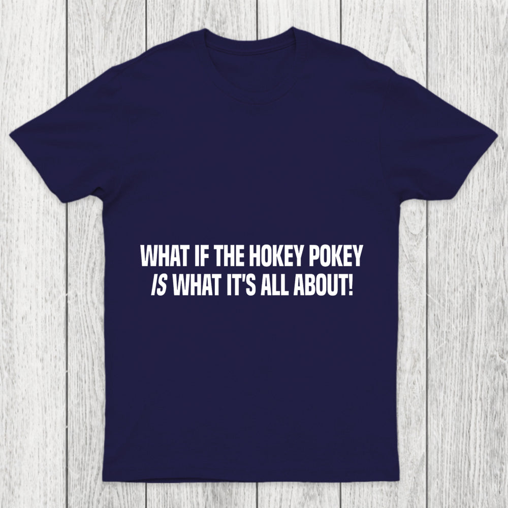 What If The Hokey Pokey Is What Its All About Chicluma T Shirt
