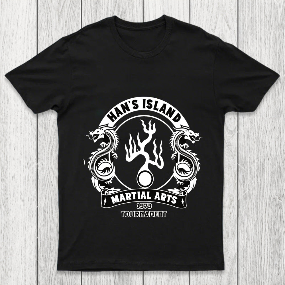 Han's Island Martial Arts Tournament Chicluma T Shirt