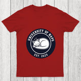 University Of Naps Sleeping Cat Chicluma T Shirt