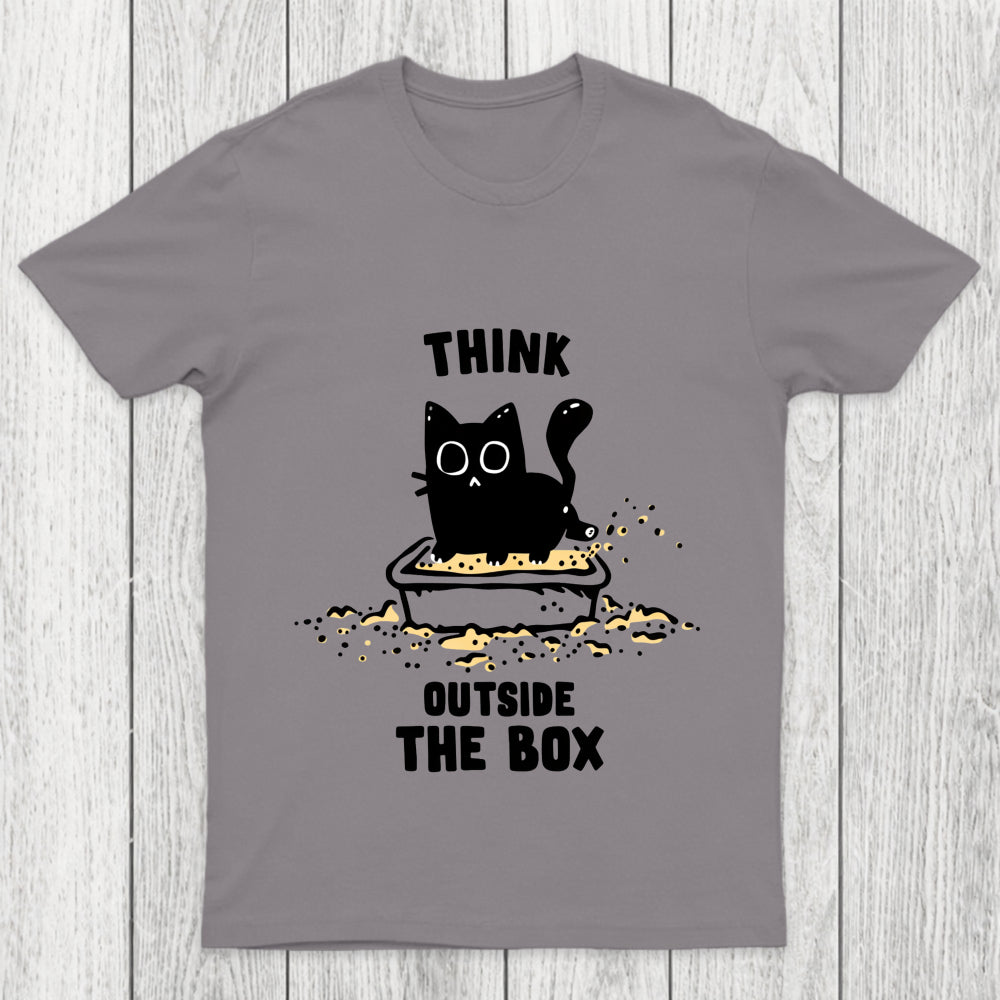 Think Outside The Cat Box Chicluma T Shirt